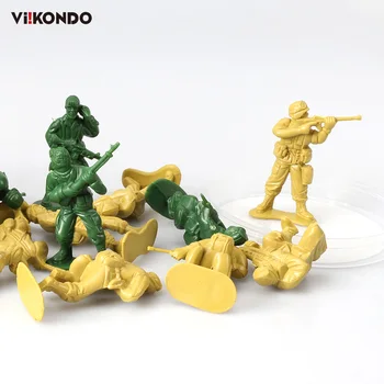 5 см Пластмасов Модел на Войник, Войник от Втората Световна Война Военен модул за Обучение Hacp Набор от Играчки за Деца