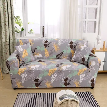 Нов двоен еластичен калъф за дивана калъф за дивана all inclusive прахоустойчив цветен калъф за дивана