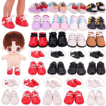 Модни стоп-моушън обувки Paola Reina, обувки с шнур и Къси Ботуши За Кукли 14,5 инча, EXO, Blythe и Wellie Wisher, Аксесоари за кукли, Играчки за Момичета 