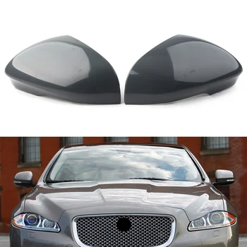 2 бр. Автомобилно Огледало за обратно виждане със страничната страна на Кутията за Jaguar XF XFR XFR-S XJ XJR XK XKR XKR-S XE 2010-2015 Грунтованный