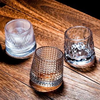 Въртящи се Чаши за уиски, Чаши за уиски, Старомодни Чаши за уиски и бърбън Изображение 2