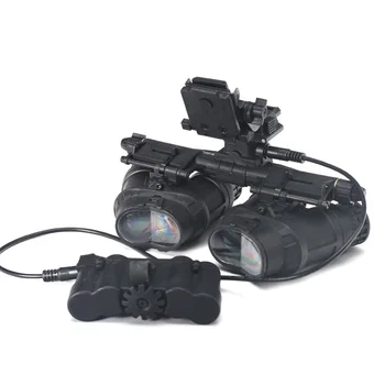 TB-FMA Черно Тактически Страйкбольный Каска GPNVG 18 с Очила за нощно виждане NVG Модел + Пластмасови крепежни L4G24 NVG