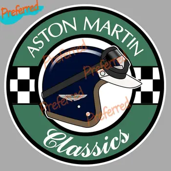 Висококачествена Стикер за Мотокрос, Състезания, на Лаптопа, на Каската, на Багажника, Стени, Сърф, Кемпера, Vinyl Стикер за Автомобил, Щанцоване за Aston Martin Classics