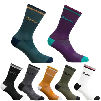 Висококачествени Професионални Маркови Спортни Чорапи Дишащи Пътни Колоездене, Чорапи, Спортни Спортни Състезания Велосипедни Чорапи Обувки
