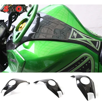 SMOK За Kawasaki Z1000 Z 1000 2013 2014 2015 2016 Аксесоари За Мотоциклети, изработени От Въглеродни влакна Горната част на Горния Капак На Резервоара