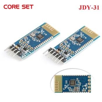JDY-31 HC-05 HC-06 Сериен порт за Bluetooth-съвместими модул 3.0 2.4 G SPP Прозрачна прехвърляне на Съвместим JDY-30