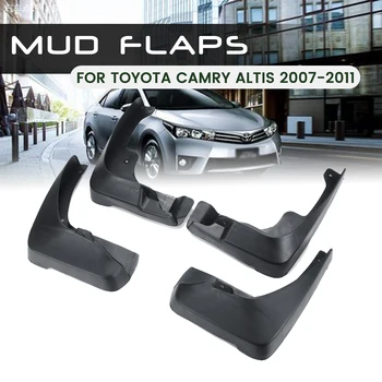 1 Комплект Автомобилни Брызговиков За Toyota Camry Altis Aurion XV40 2007-2011 за Брызговиков Калници Калници