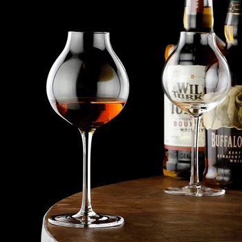 Кристална чаша за уиски Britain Blender's Professional Bartender Cutomore Scotch Cup Bud Уиски Chivas Regal, Чаша за дегустация на вина Изображение 2
