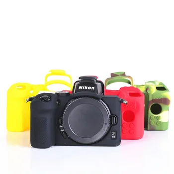 Хубава Мека Чанта за фотоапарат DSLR, Силиконов Калъф, Гумен калъф за фотоапарат Nikon Z50 Z6 Z7 Z5 D600 D610 Canon EOS R6 R на Sony A9II А92