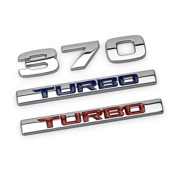 3D 210 220 370 AWD VTI TURBO V6 GK5 VTEC I-VTEC Si Букви Емблемата на Иконата на Багажника на Колата Стикер за Honda AVANCIER Civic Jade Accord