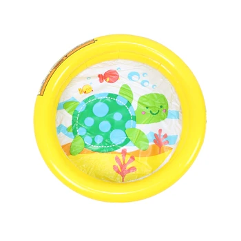 детски плувен басейн 61*15 см годишният гейм басейн надуваем прекрасен животински костенурка с принтом долния дете детски плувен басейн октопод