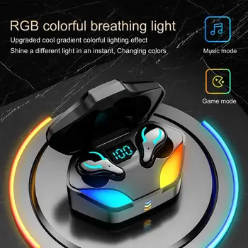 X1 Безжични Слушалки Bluetooth-съвместими 5.1 с Двойно Декодиране на Безжични Слушалки ABS Двухрежимная Слушалките с Шумопотискане за Игри