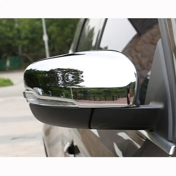 За Volvo XC60 2014 2015 2016 2017 ABS Хромирани Вратата на Огледалото за Обратно виждане Капак Завърши Украса на Колата Стил 2 БР