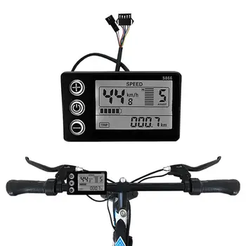 Нов Прием на Универсален LCD-S866 Електрически Велосипед Умен Брояч Водоустойчив Мъжки Електрически Скутер Аксесоари За свободни стаи Част от Дропшиппинг