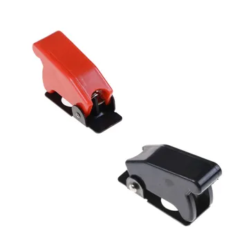 Червен Черен 12 мм, ON-OFF Превключвател С Защитно покритие с високо качество