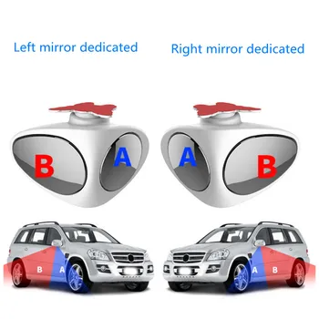 1 бр. Огледало за обратно виждане за Слепи петна Колела на автомобила, аксесоари за огледалото за обратно виждане за Mini Cooper R52 R53 R55 R56 R58 R59 R60 R61 Paceman Ryman clubman