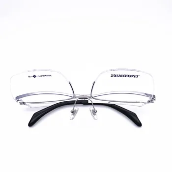 Belight Оптични Актуализирани Японски Дизайнерски Спортни Бизнес Титанови Рамки Мъжки Големи Предписани Очила, Оптични Очила TI8044 Изображение 2