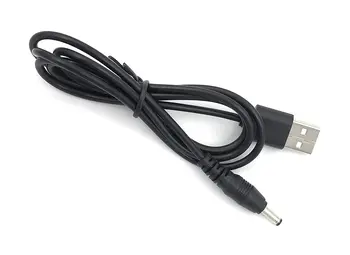 dc3.5 * 1,35 мм Преносимото USB-кабел за зареждане за звукова електрическа четка за зъби Fairywill / KIPOZI / Dnsly / Sboly 3 фута (1 метър) (черен) Изображение 2