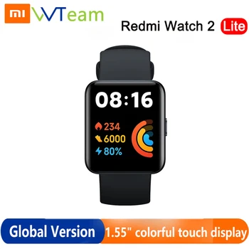 Глобалната версия на Xiaomi mi Redmi Watch 2 lite Смарт часовници Bluetooth Mi Band 1,55 