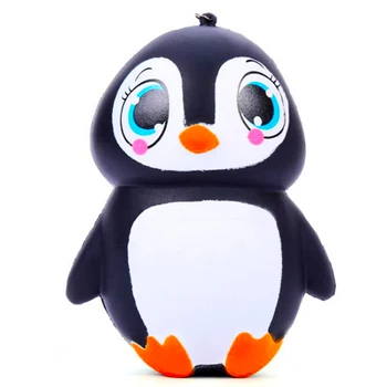 Jumbo Kawaii Пингвин Момиче Меки Презрамки За Бельо Крем Ароматни Забави Растежа на Моделиране Меко Стреса Преса Играчки за Забавление на Бебето Подарък