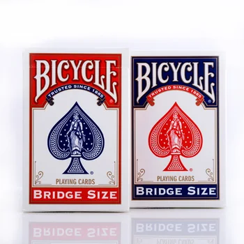 1 тесте карти и Велосипедни Карти Карта на Размера на Моста на Карти за Игра на Обичайната Велосипедна Тесте Карти Магически Трик Магически Подпори