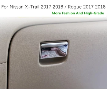 ABS Кутия За съхранение на Ръкавици Втори Пилот, Перо, Бижу, Пайети, Тампон За Nissan X-Trail T32 X Trail 2017 2018/Rogue 2017 2018 Изображение 2