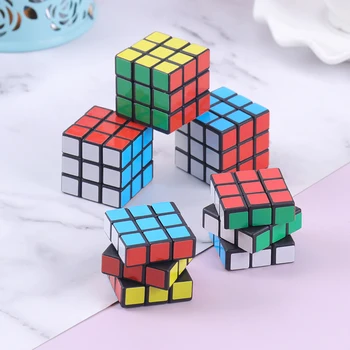 Детски Играчки за Най-малките Магически Куб 3x3x3 3 см Пъзел игра Neo Cube 1 см 3x3 Cubo Магическа Стикер Забавни Играчки За Възрастни, За Деца, Подарък Изображение 2
