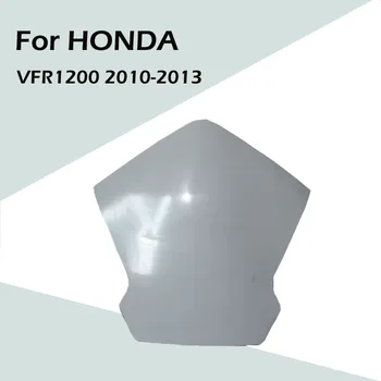 За HONDA VFR1200 2010 2011 2012 2013 Мотоциклет Неокрашенный Предни Горния Обтекател на Носа ABS Инжекционный Обтекател Аксесоари
