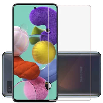 Закалено Стъкло За Samsung Galaxy A51 A50 A21s A71 A20e A10 M21 М31 Фолио за обектива на камерата Защитно Фолио за екрана на стъкло Samsung A51
