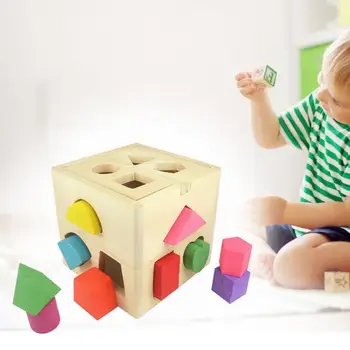 Технология Интелигентна Скоростна Лесна за Употреба Универсална Технология Кутия с Тринадесет Дупки Геометрична Форма, Подходяща за Бебето
