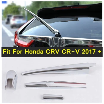 Lapetus Лост Чистачки на задното стъкло, нож, Декоративна лента, Накладки, 4 бр., Подходящ За Honda CRV CR-V 2017-2020, Външни детайли