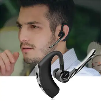 V8 Безжична Bluetooth Хендсфри Слушалки Покана за Бизнес Бас намаляване на шума слушалки Спортни Слушалки С Микрофон слушалки