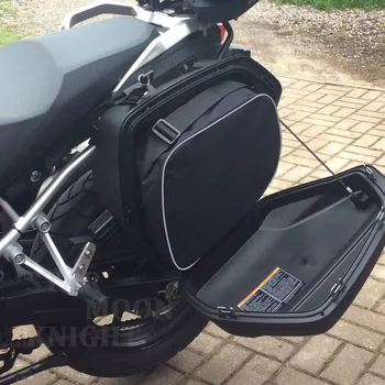 Чанти за багаж мотоциклет, Разширяващите се Вътрешна Чанта, Черна Вътрешна Чанта За Багажник За SUZUKI V-STROM DL1000 DL 1000 V strom DL650 2014-2020 Изображение 2
