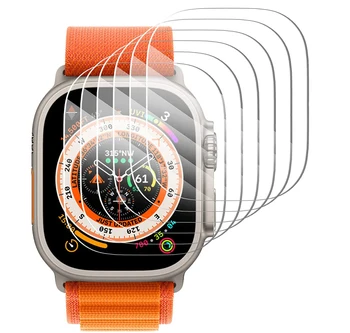Защитно Фолио за екрана Прозрачна Пълно Защитно Фолио за Apple Watch ultra 49 мм Гидрогелевая Защитно Не Стъклена за iWatch серията ultra