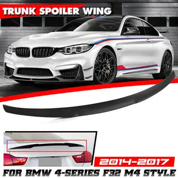 M4 Стил на Автомобила Задни Зареждане на Багажника Спойлер Разширяване на Крило За BMW 4 Series F32 2Dr 2014-2017 ABS Задното Крило Спойлер Украса