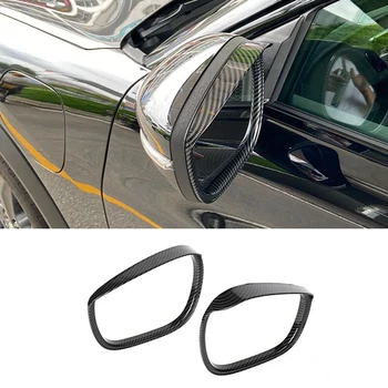 Колата ABS Огледало за Обратно виждане Дъжд Вежди Капак Накладки Рамка За Ford Mustang Mach-E 2021 2022 Изображение 2