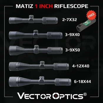 Vector optics Matiz 1-инчов оптичен мерник SFP с 3-кратно увеличение с изображение от край до край, и широк зрителен ъгъл е Подходящ за ловен пневматични пушки Varmint