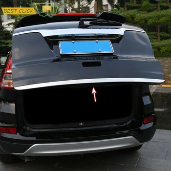 За Honda CRV CR-V 2012-2015 2016 Задна Врата на Багажника Задната част на Кутията Порта Тампон Формоване Акцент Гарнитура Стил От Неръждаема Стомана