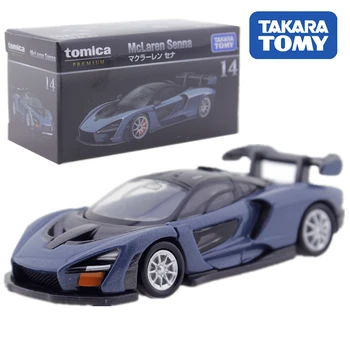 Takara Томи Tomica Premium 14 Макларън Senna 1/62 Кола Играчки От Сплав Автомобил Molded под Налягане, Метални Модел