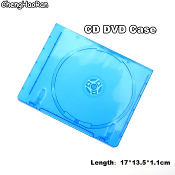 ChengHaoRan 1 бр. Blu-ray Диск син мек пластмасов калъф 17X13,5X1,1 см Удерживающая вмъкване/Задържащ 1 диск