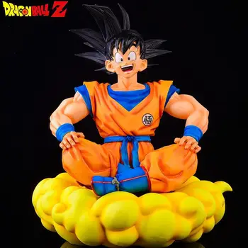 39 см Аниме Фигурка на Dragon Ball Z статуя son Goku Kintoun Обръща Облак Goku DBZ Фигурки са подбрани Модел на Играчки за Коледни Подаръци