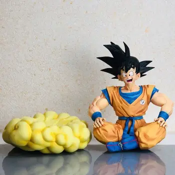 39 см Аниме Фигурка на Dragon Ball Z статуя son Goku Kintoun Обръща Облак Goku DBZ Фигурки са подбрани Модел на Играчки за Коледни Подаръци Изображение 2