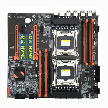 Дънна платка X99 LGA 2011-3 Поддържа Двоен процесор DDR4, Поддържа памет 8X32G за LGA 2011-3 серията Xeon E5