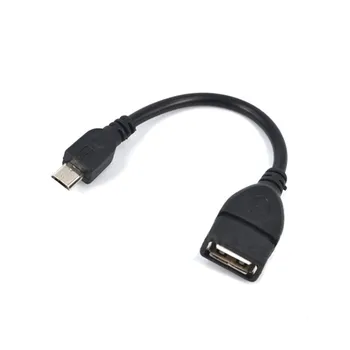 5-пинов Микро-USB 2.0 За свързване на до Женския Хост OTG Кабел Конвертор-адаптер