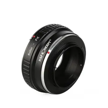 Преходни пръстен за обектива на камерата K & F Concept за обектив Rollei QBM QB до переходному пръстена Fujifilm FX X-Pro1 X-M1 X-A1, X-E1 Изображение 2