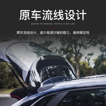 За 2019 2020 Mazda CX-30 Спортен спойлер на покрива, Висококачествен Материал ABS, Авто Заден спойлер върху крилото, цвят грунд Изображение 2