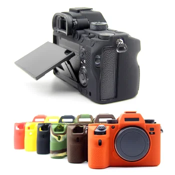 За Sony A7C/A9/A9 II/A7S Mark III/А92/A7S3 Мек силиконов каучук Защитен калъф за фотоапарат