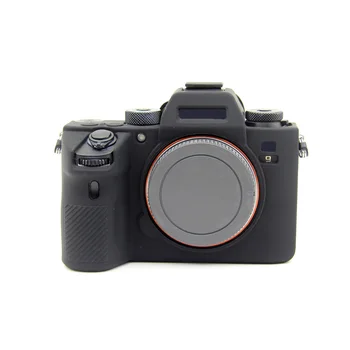 За Sony A7C/A9/A9 II/A7S Mark III/А92/A7S3 Мек силиконов каучук Защитен калъф за фотоапарат Изображение 2