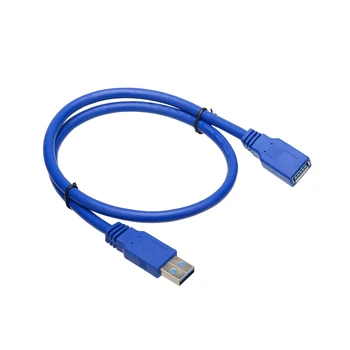Удлинительный кабел USB 3.0 Тип A за мъже и жени, съвместим с USB клавиатура, мишка, флаш карам, твърд диск
