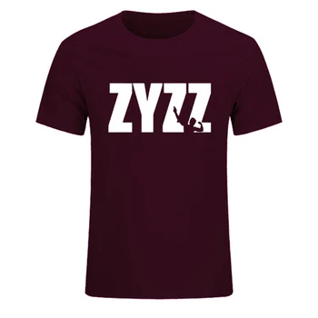 Годишният спортен костюм ZYZZ Gymnation Диан Shavershian с принтом, мъжки модни тениска, нови памучни тениски с къс ръкав Изображение 2